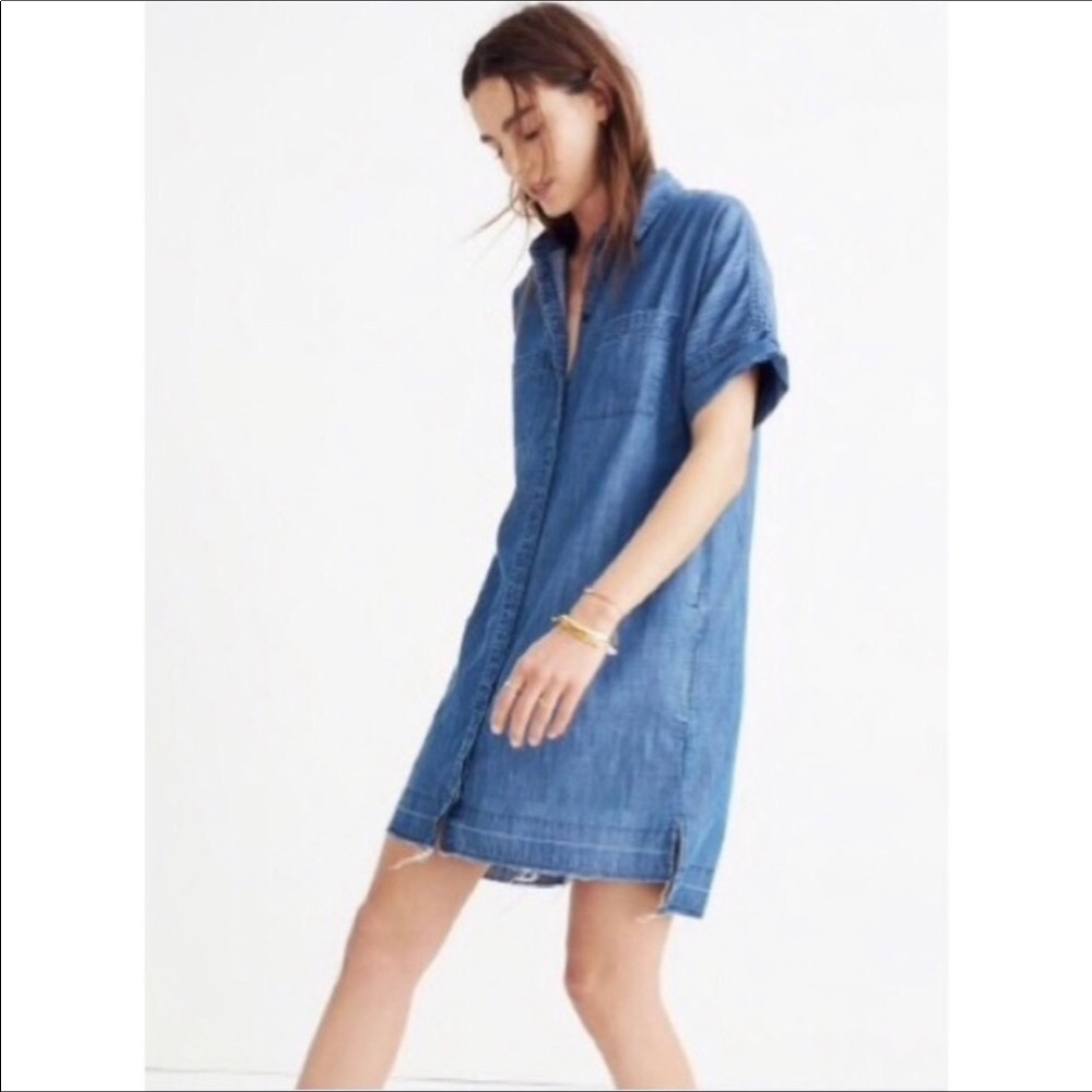 Madewell Denim Dress- Blue- Size XS